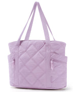 BAGSMART Tote Bag, Puffer Tote Bag