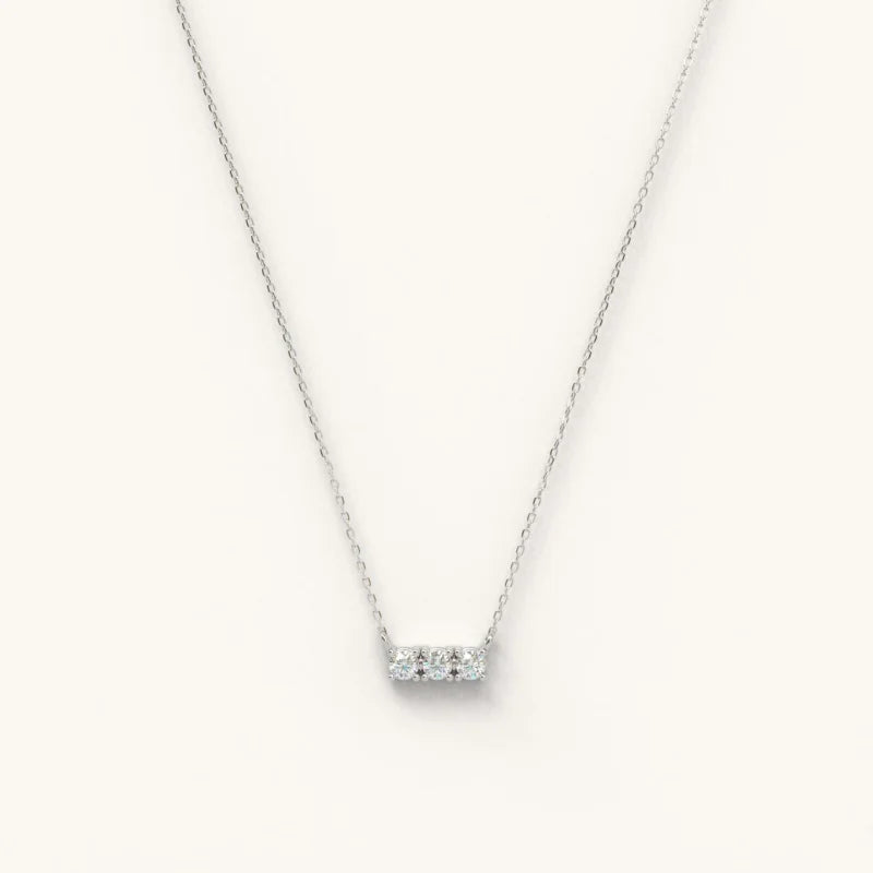 Moissanite Diamond Pendant Necklace