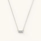 Moissanite Diamond Pendant Necklace