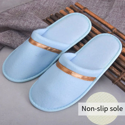 All-inclusive Slippers Men Women Hotel Disposable Slippers Hospitality Travel Comfor Multi-colored Breathable Slides Sandals