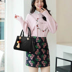 Classic Women Genuine Leather Bags High Quality Vintage Messenger Bags Luxury Women Tote Handbags for Ladies Shopper Female Bag - Imbasat