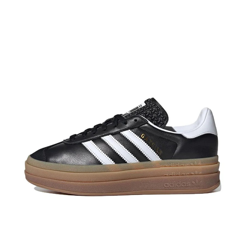 Adidas Gazelle Bold Core Black Cream Brown