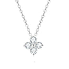 OEVAS Sterling Silver 0.4CT Moissanite Diamond