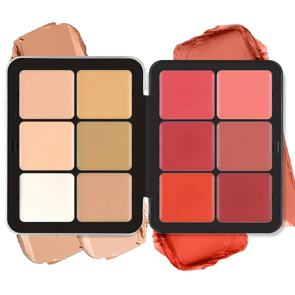 12-color iron box concealer blush matte