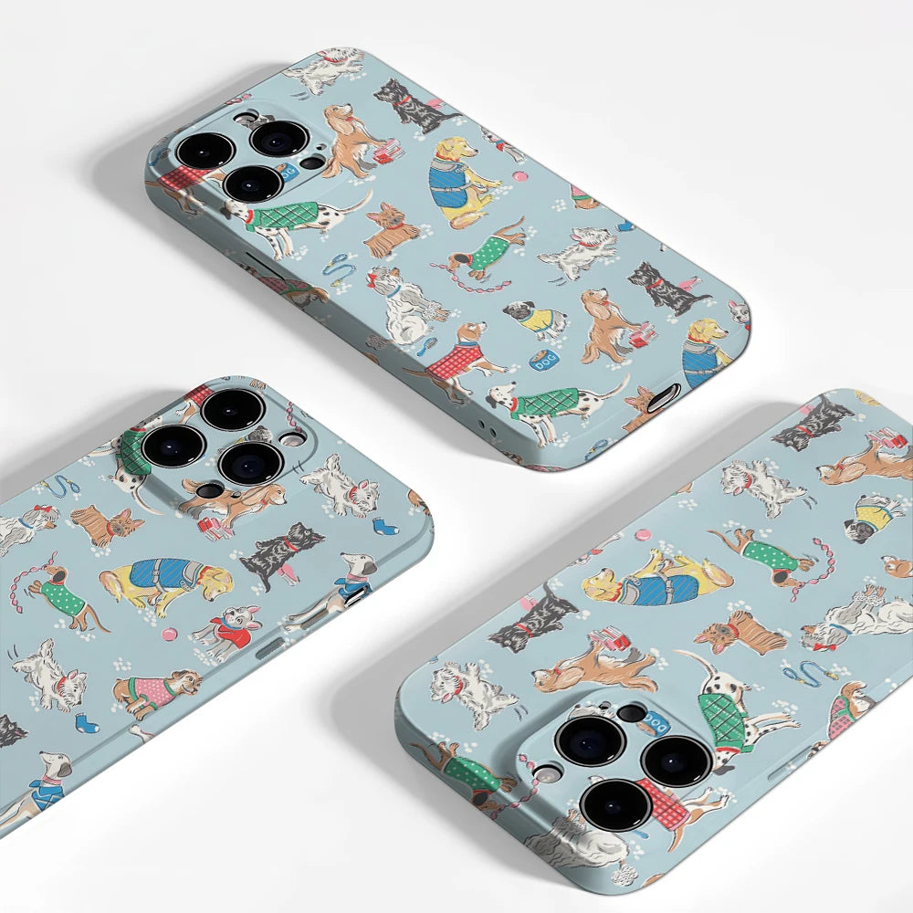 Cute Dog iPhone Case Must-Have Double Layer Cover