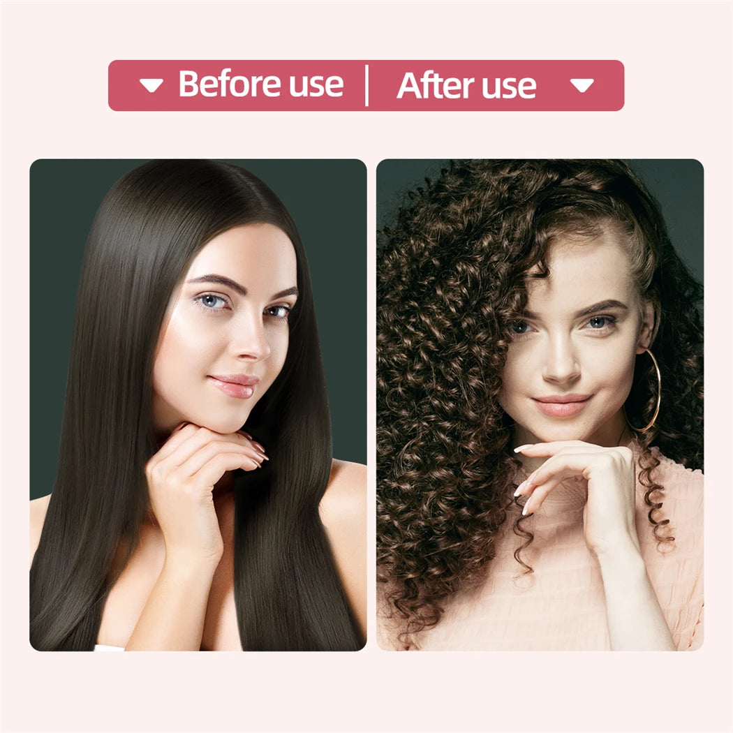 CkeyiN Mini Hair Curling Professional