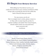 IOGOU Real 925 Silver Moissanite Jewelry Set Gold