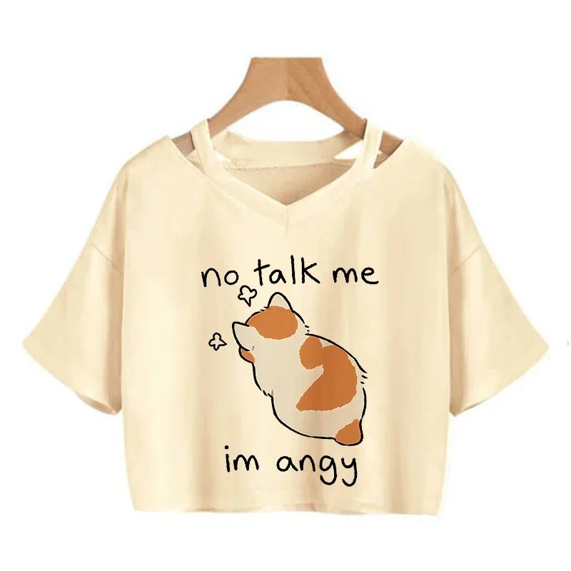 Ulzzang Aesthetic Crop Top