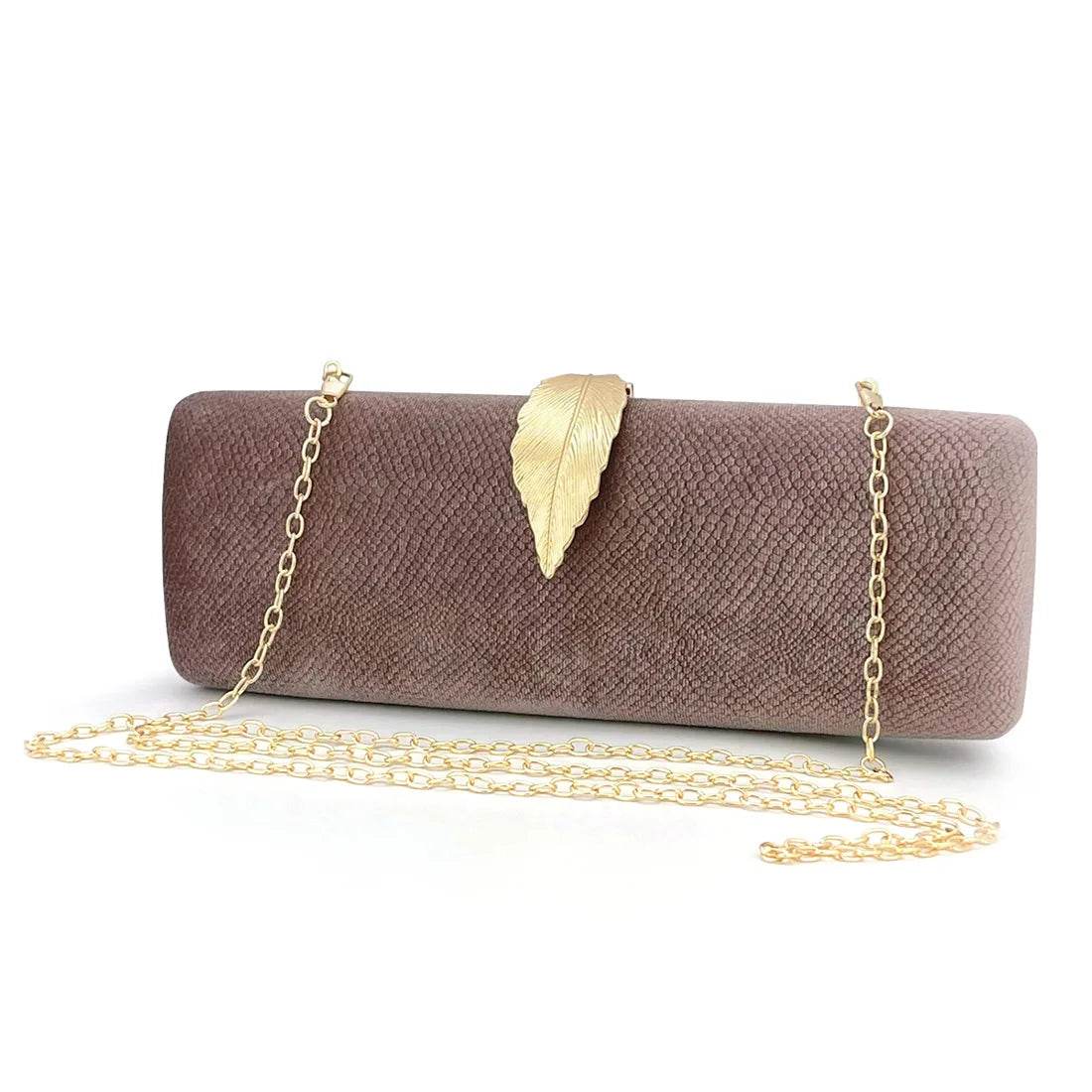 Women Clutch Purses Evening Handbags Unique Personality Formal Party Wedding Cocktail Prom Shoulder Bags with Chain - Imbasat