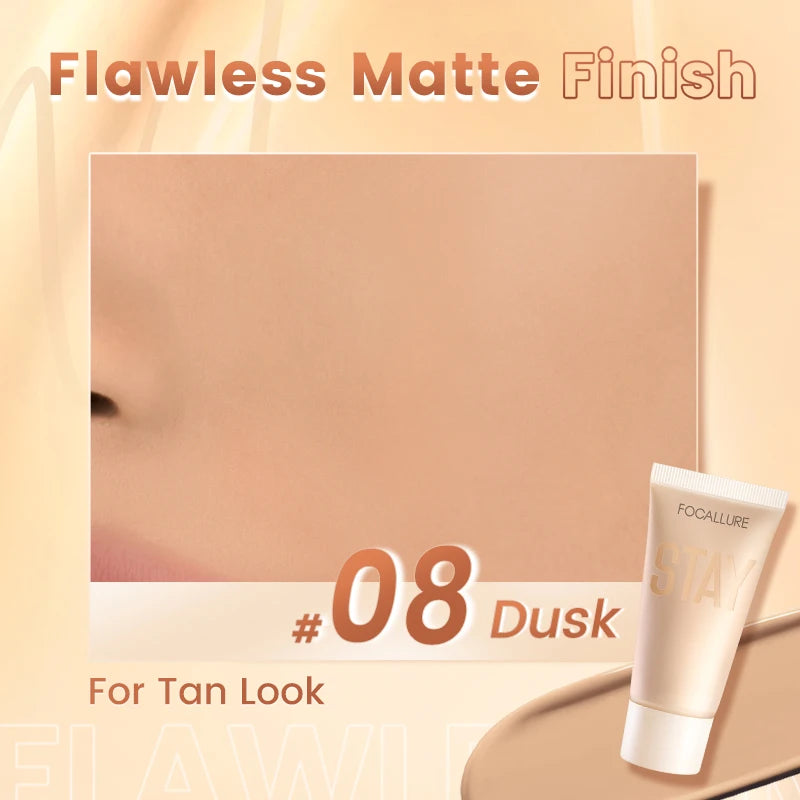 FOCALLURE Pore-Blurring Matte Foundation Cream