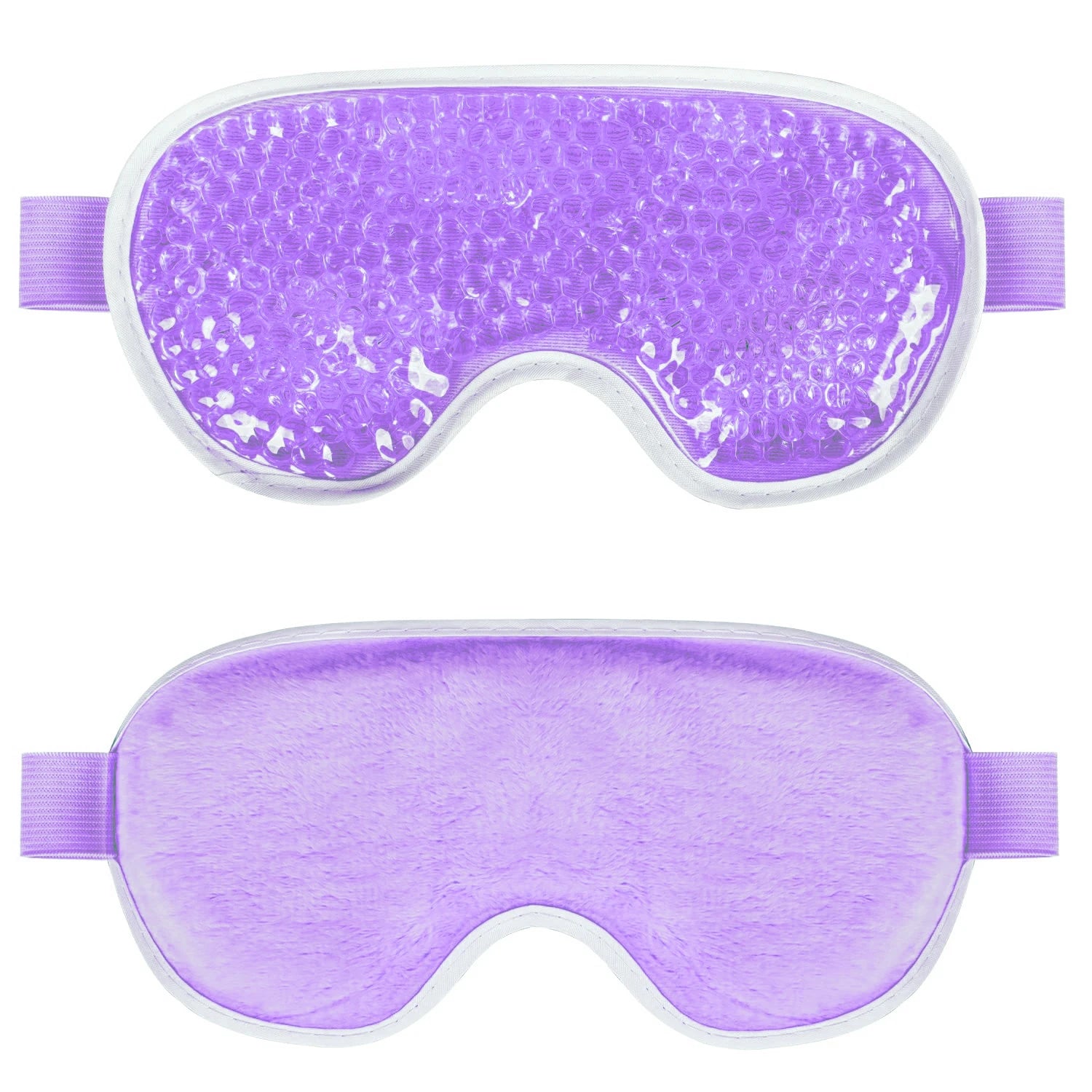 Cooling Eye Mask with Gel Bead Reusable Cold Compress Ice Pack