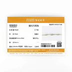 Moissanite Mini Hoops Earrings 925 Sterling Silver