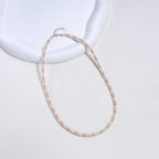 925 Sterling Silver 6mm Pearl Necklace Bead