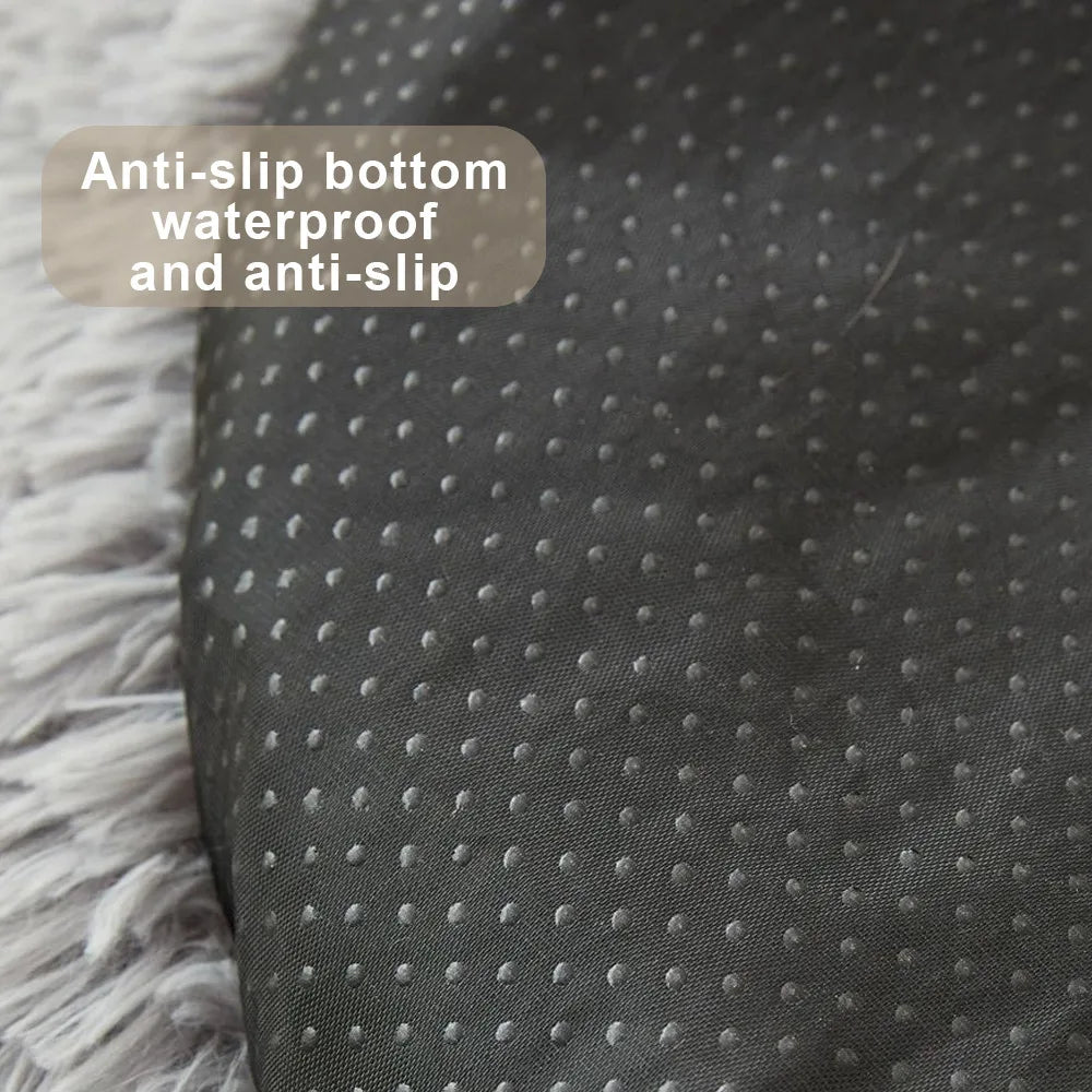 Fluffy Bed For Large Round For Both Dogs And Cats Super Soft