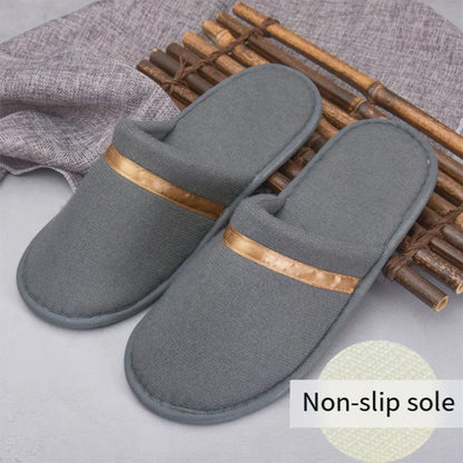 All-inclusive Slippers Men Women Hotel Disposable Slippers Hospitality Travel Comfor Multi-colored Breathable Slides Sandals