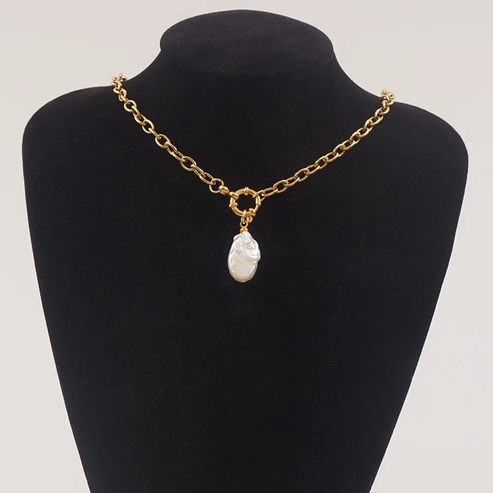 Natural Pearl Necklace For Women
