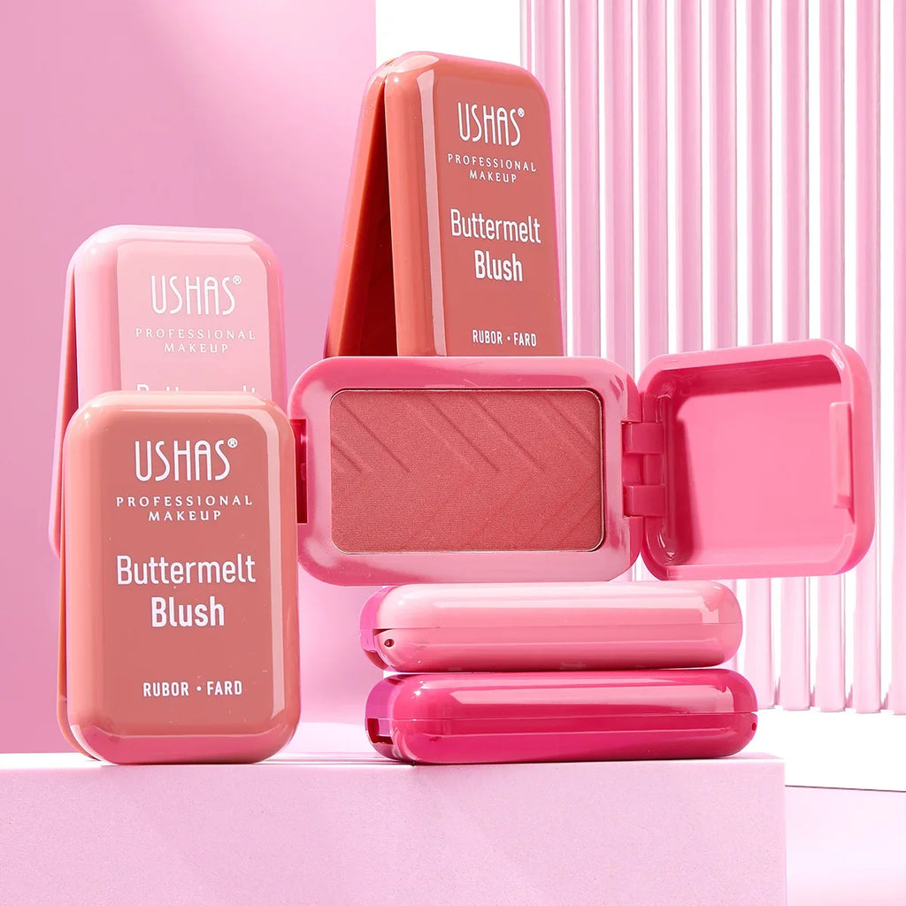 Blush Powder Easy To Apply Texture Light  Delicate Long-lasting