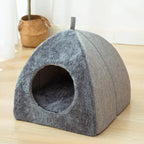 Triangle Cat Nest Closed Cat House Pet Nest Warm and Thickened