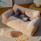 Pet Couch Bed Washable Cat Beds for Medium Small Dogs