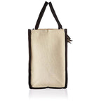 A-Z Canvas Totes bag Fashion Canvas Tote Letters Flower Portable Beach Shoulder Shopping Casual Beach Bag Large Capacity Handbag - Imbasat