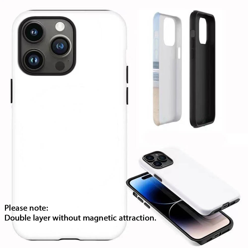 Medieval Knight iPhone Case Luxury Double Layer Cover