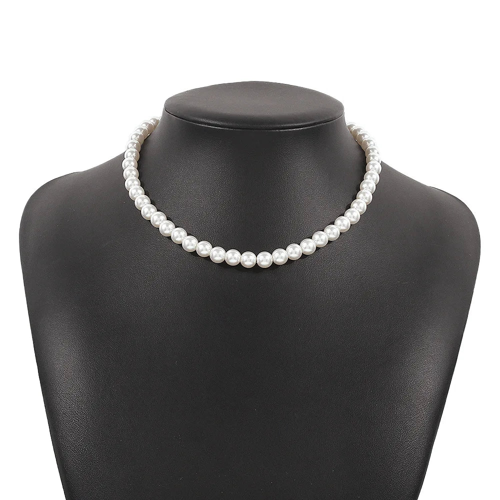 Pearl Choker Necklace For Women