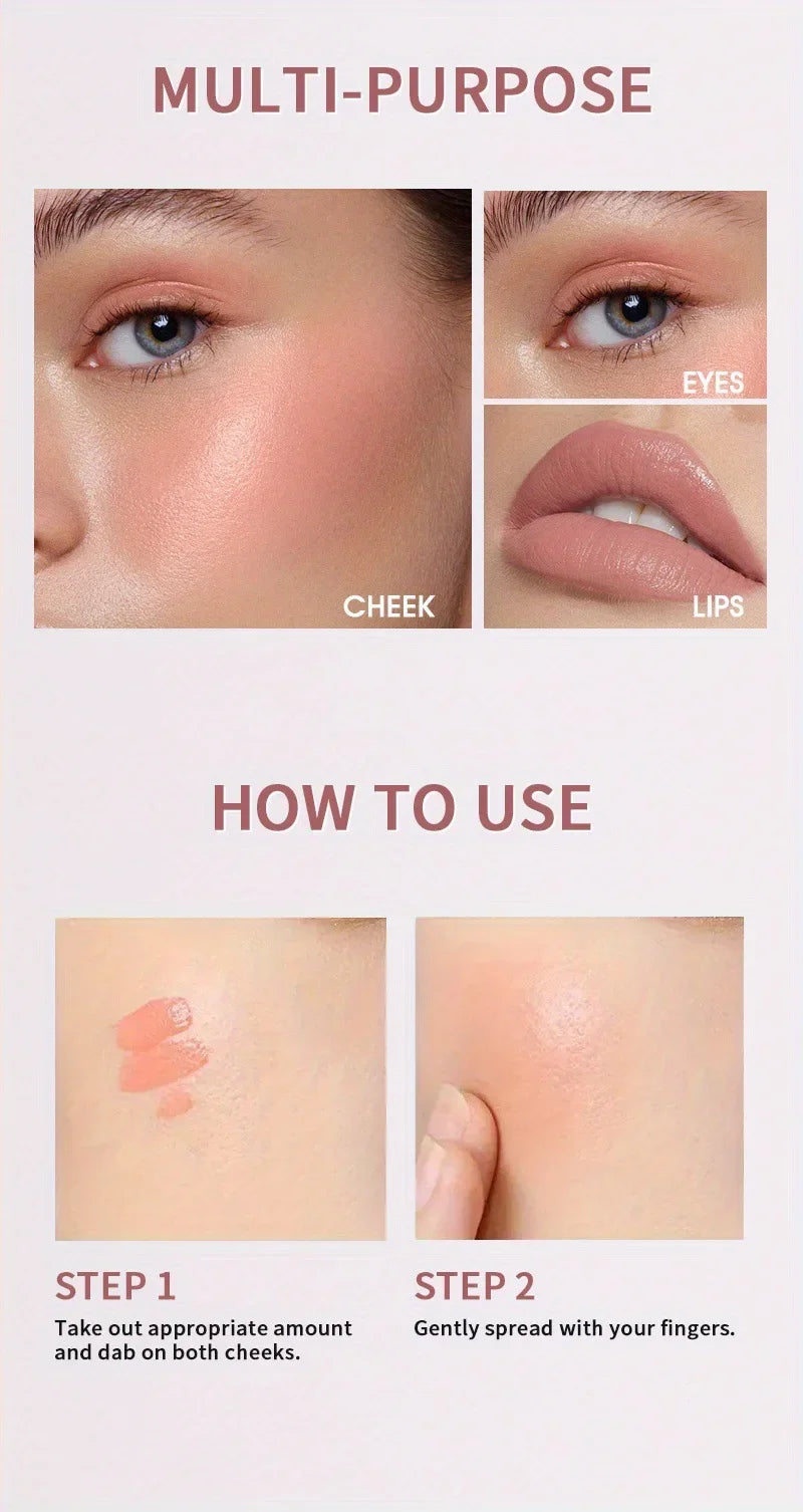 Liquid Blush Lasting Natural  Contouring Face Blusher