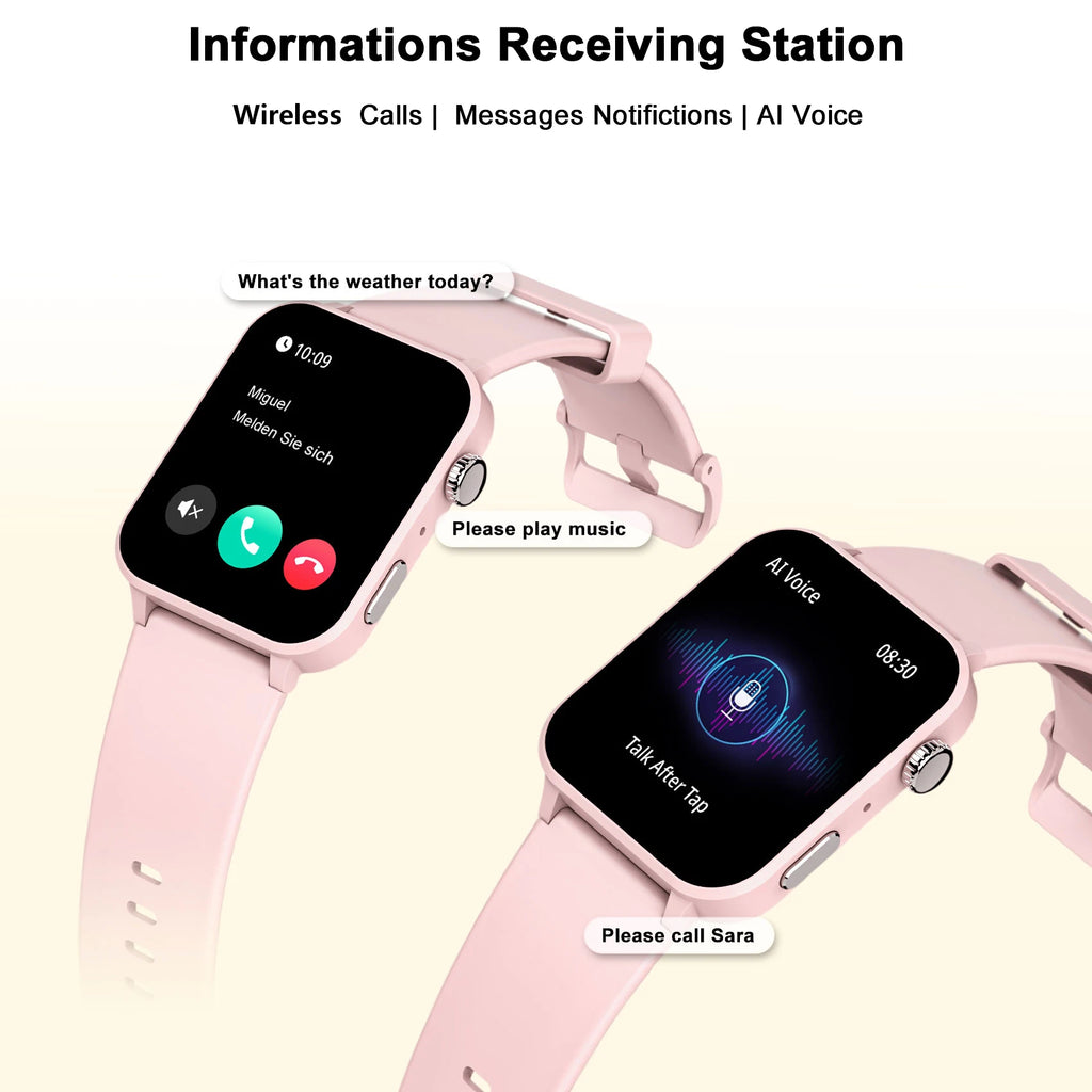 IOWODO Smartwatch Women