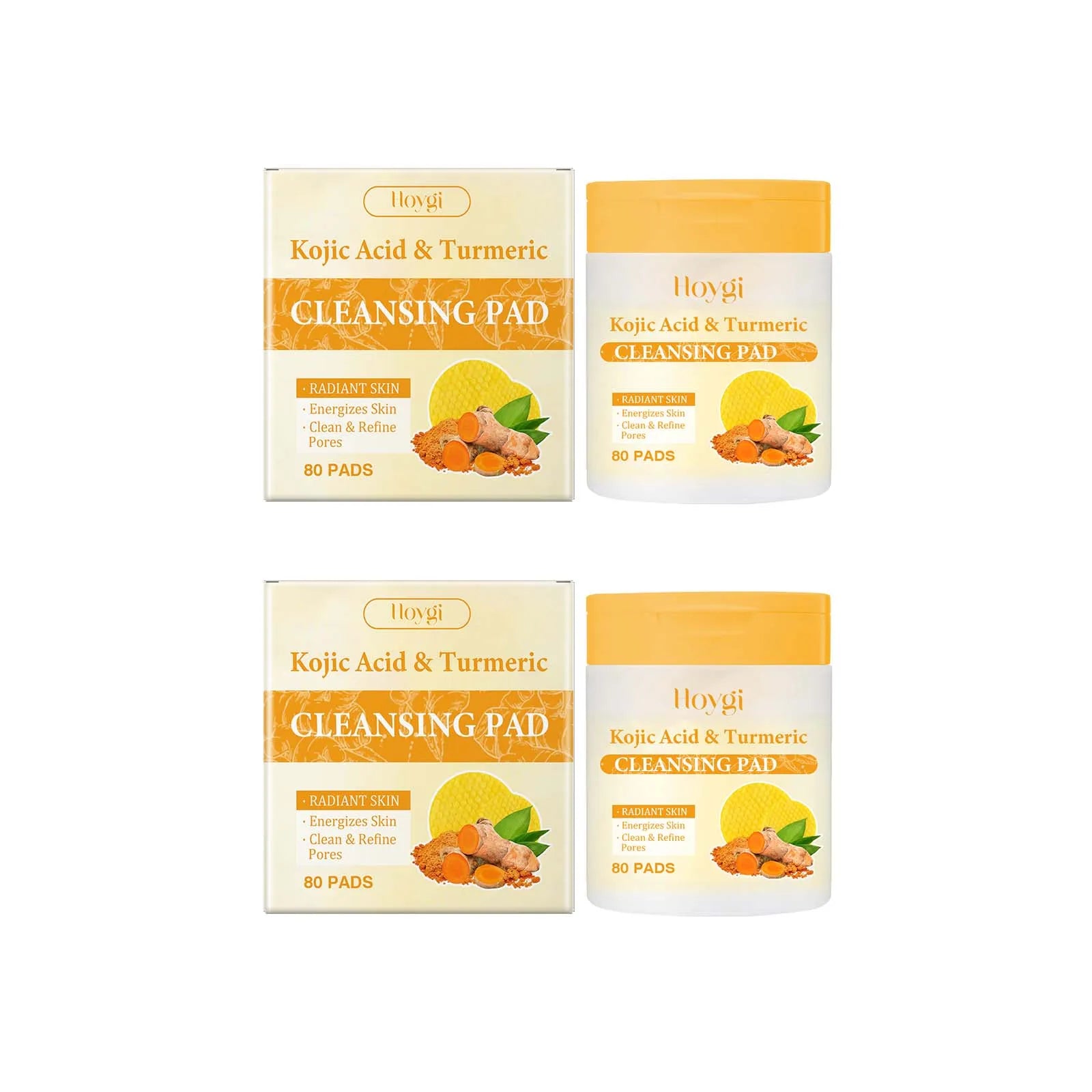 Turmeric Kojic Acid Cleansing Pads