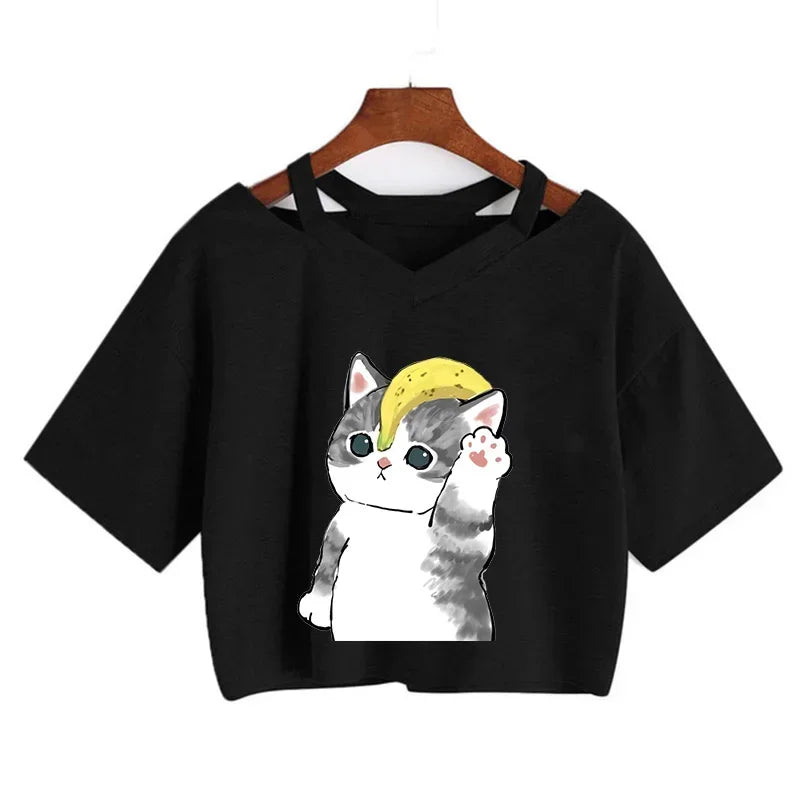 Ulzzang Aesthetic Crop Top