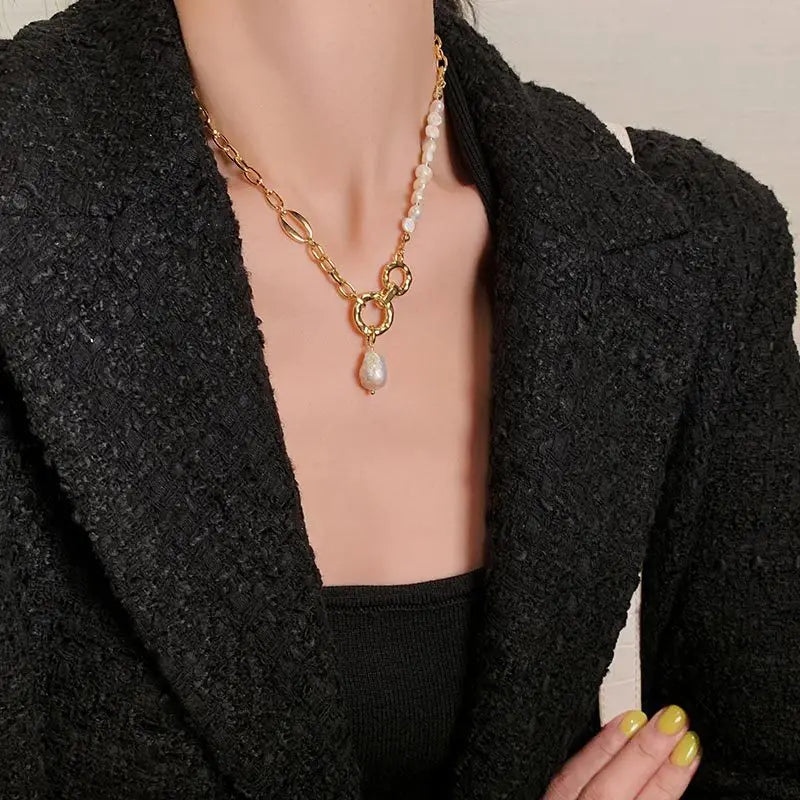 Natural Baroque Freshwater Pearl