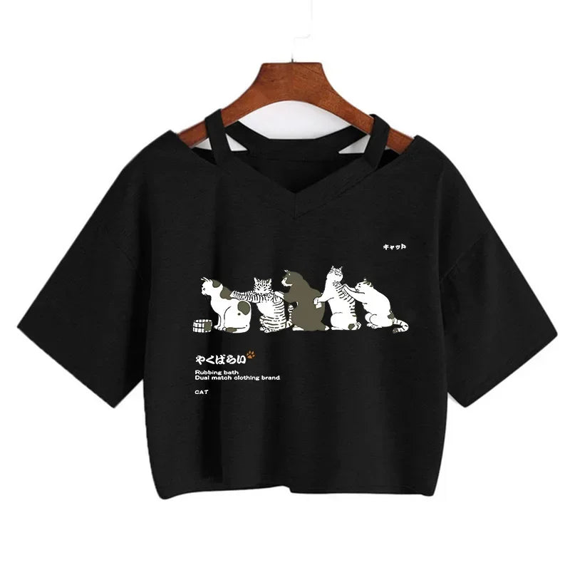 Ulzzang Aesthetic Crop Top