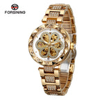 Forsining Skeleton Watch for Women
