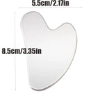 Stainless Steel Gua Sha Scraper Face Massager Neck Guasha Detox