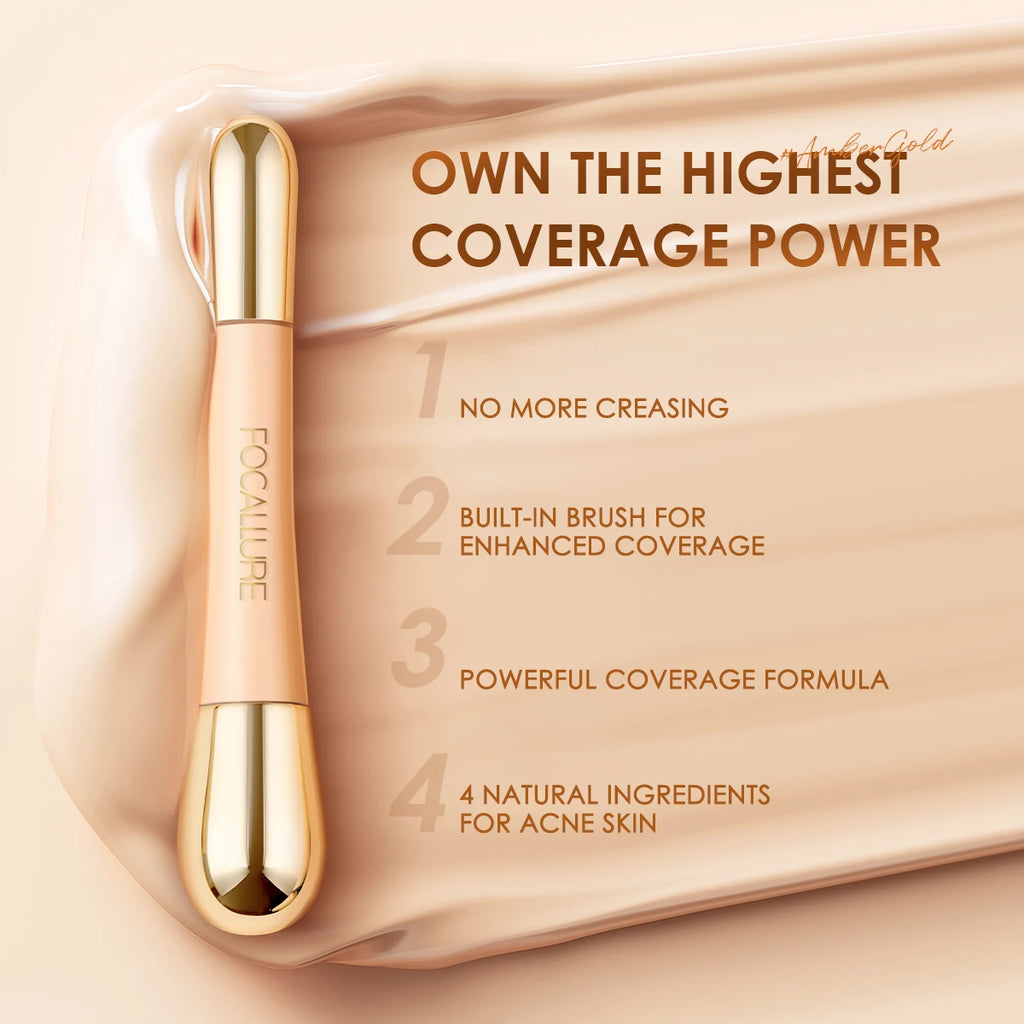FOCALLURE Matte Flawless Liquid Concealer Long-lasting Face Foundation