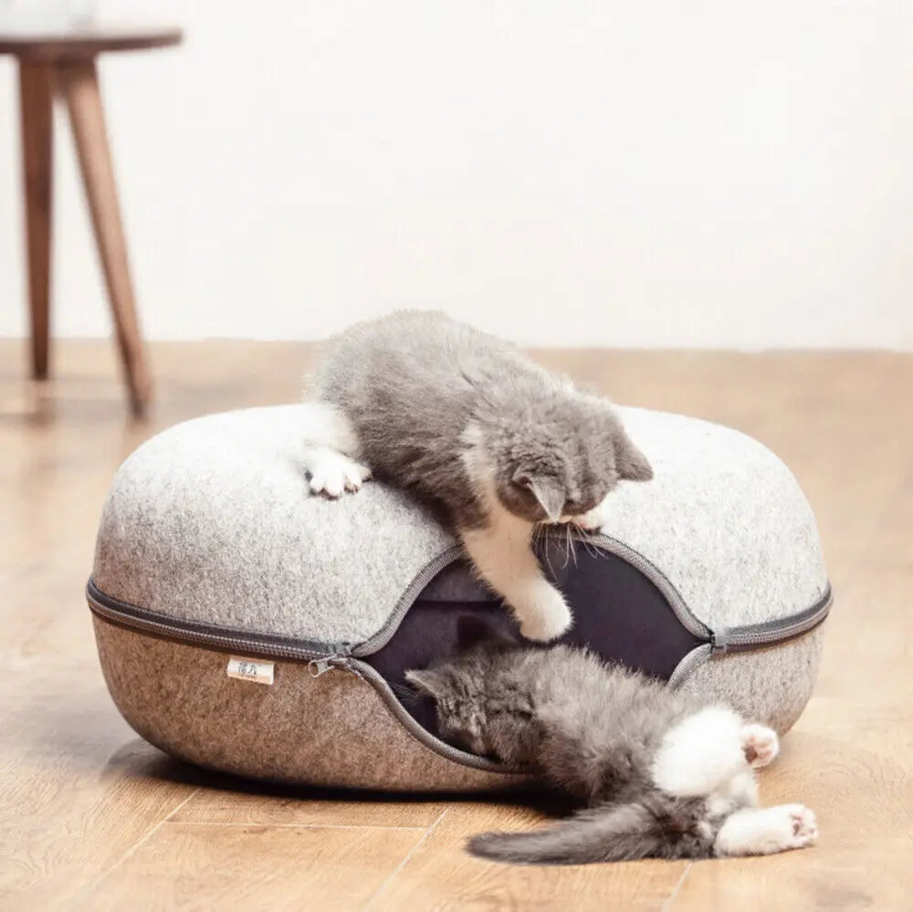 Cat Cave Nest Round House