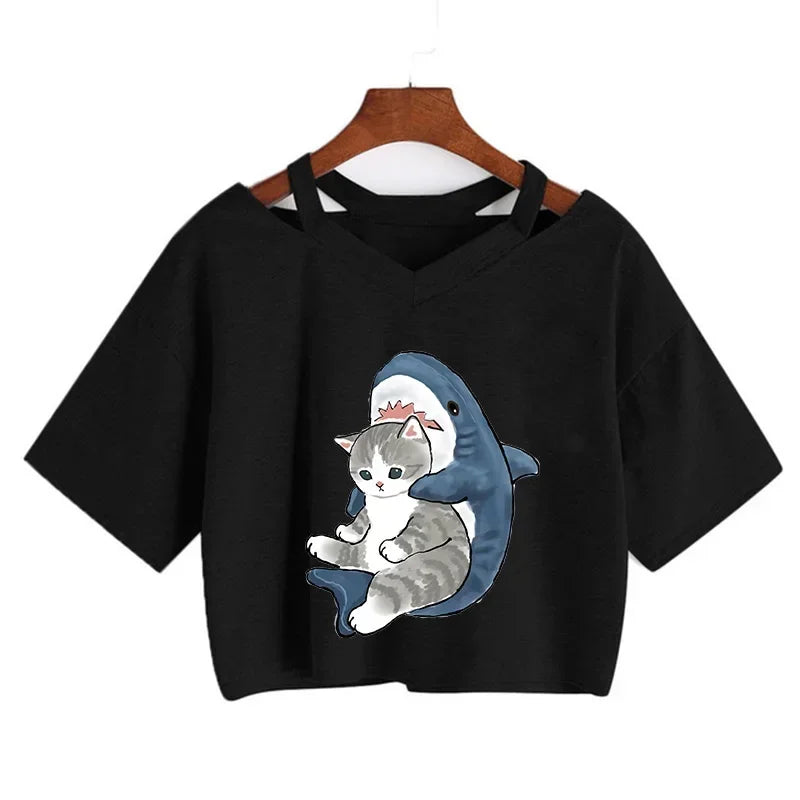 Ulzzang Aesthetic Crop Top