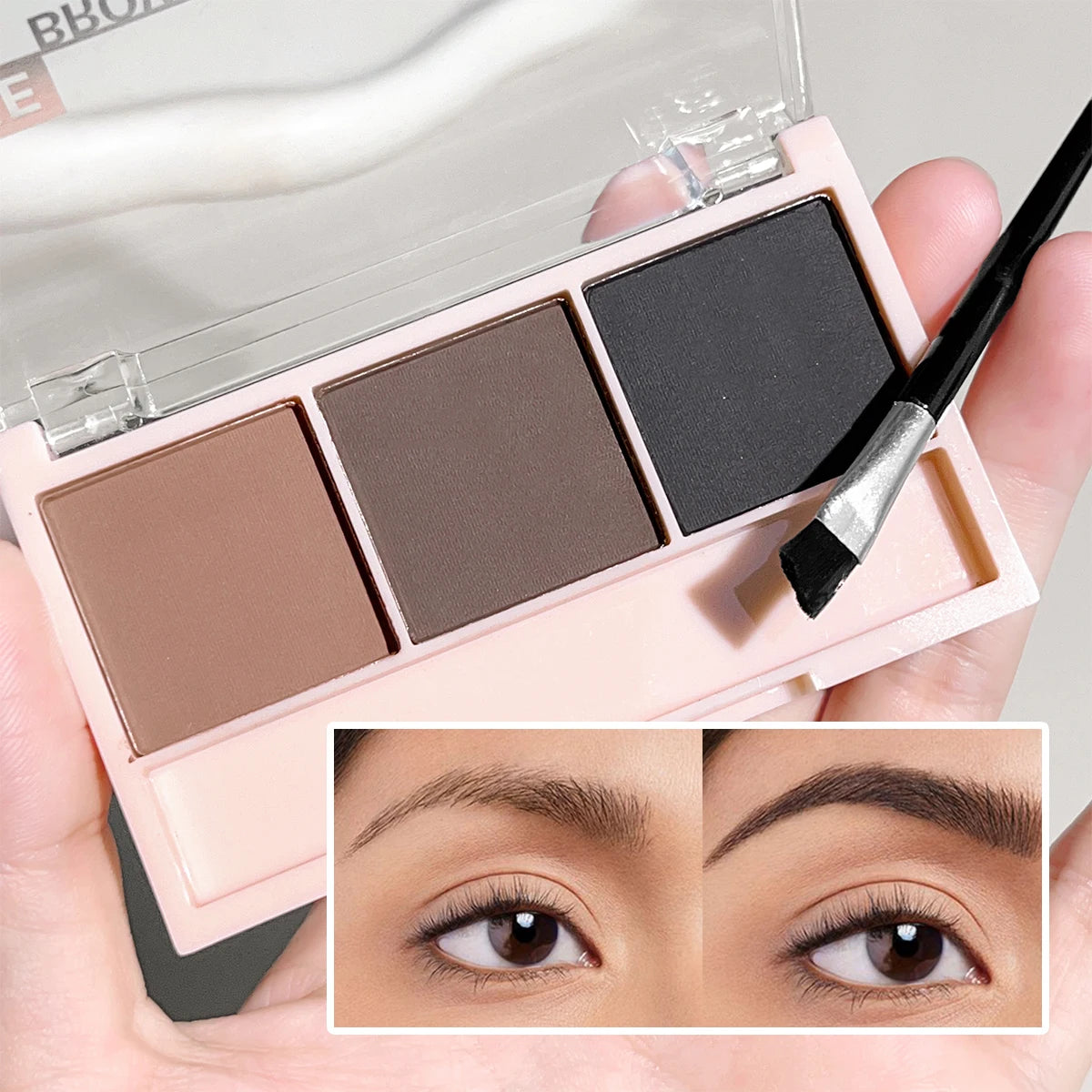 Brow Powder Set with Brush