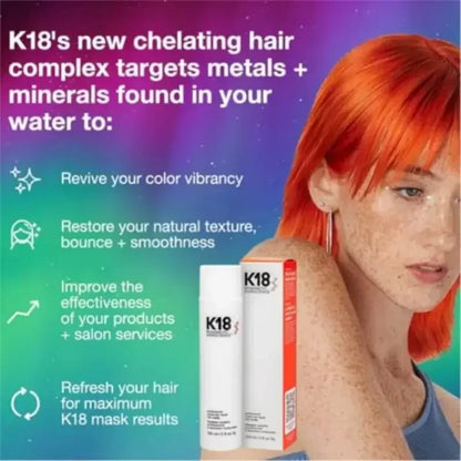 K18 Leave-In Conditioner Biomimetic Hairscience Pro Molecular Repair Dry Hair 4 Minutes To Reverse Hair Damage Moisturize 150ML