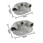 Cats and Puppy Bed Goods Basket