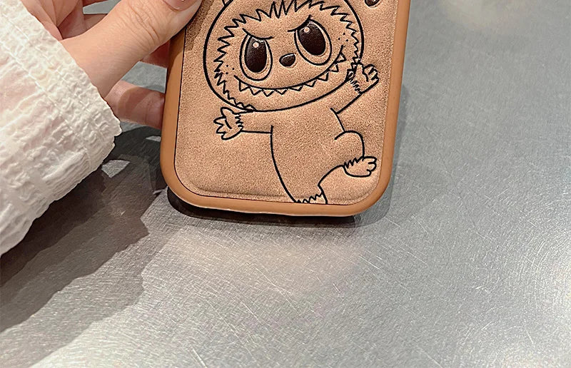 Labubu Handheld Rope Phone Case For IPhone