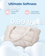 BAGSMART Women's Bag Large Capacity Solid Color Tote Bag Versatile Handbag for Commuter Work Student Class Shopping bag - Imbasat