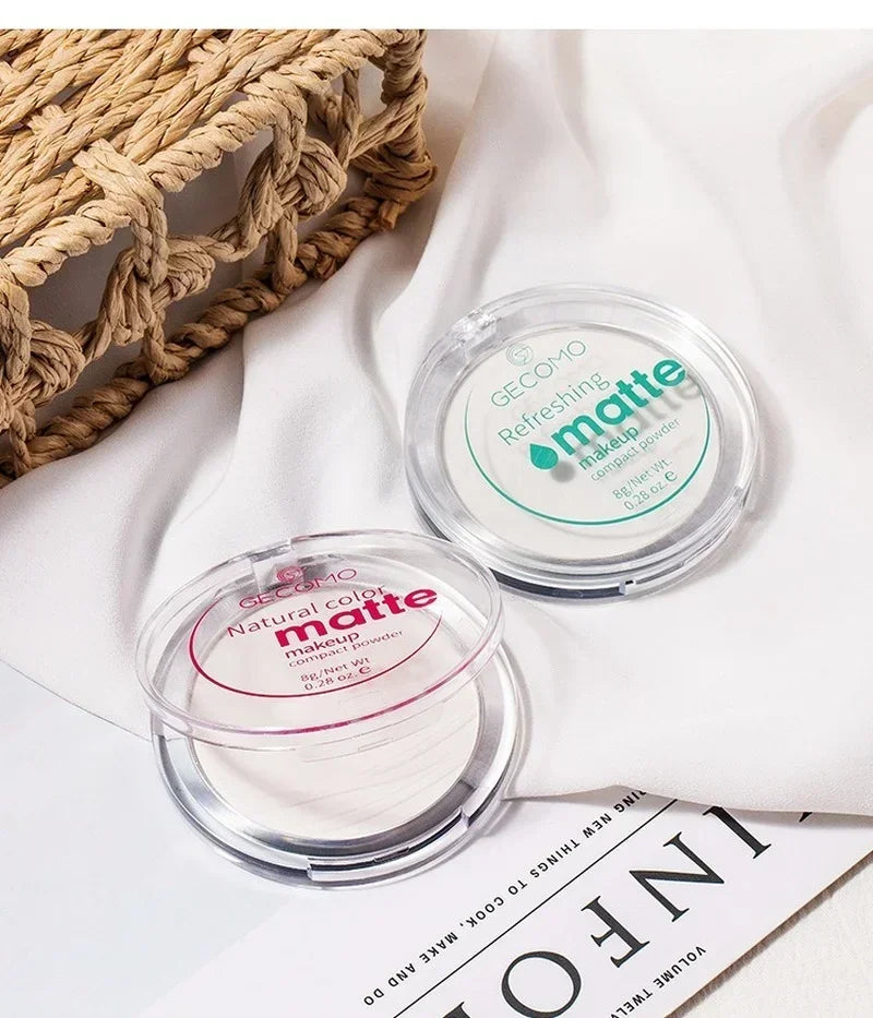 Makeup Matte Mist Velvet Compact Powder Waterproof