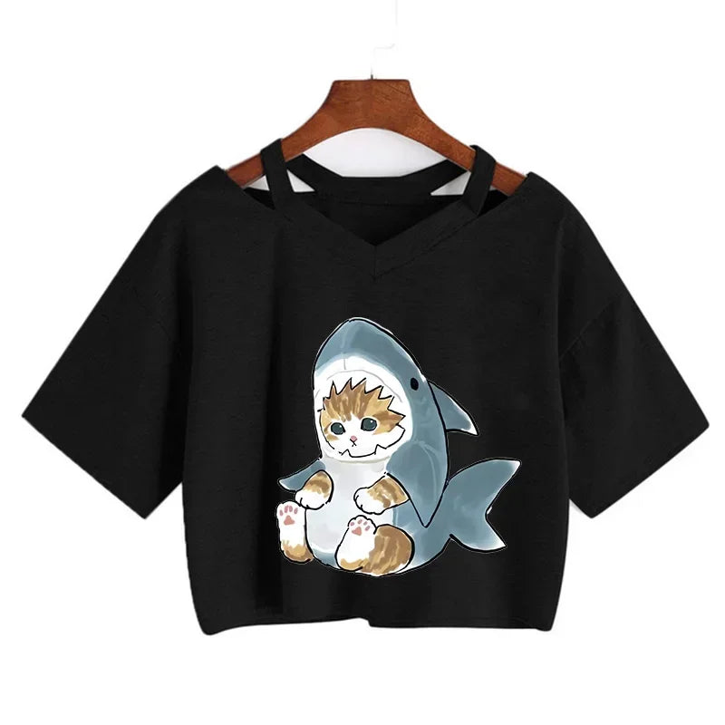 Ulzzang Aesthetic Crop Top