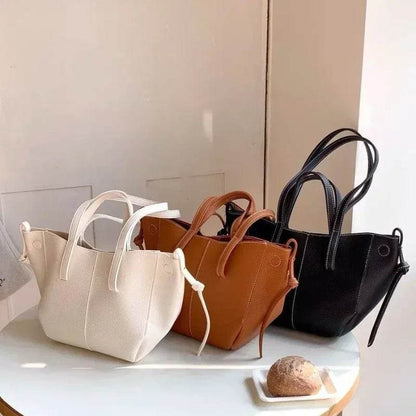 New2024 PU Leather Tote Large Capacity Women's Senior Sense Shoulder Underarm Bag tote bag large capacity handbags for women