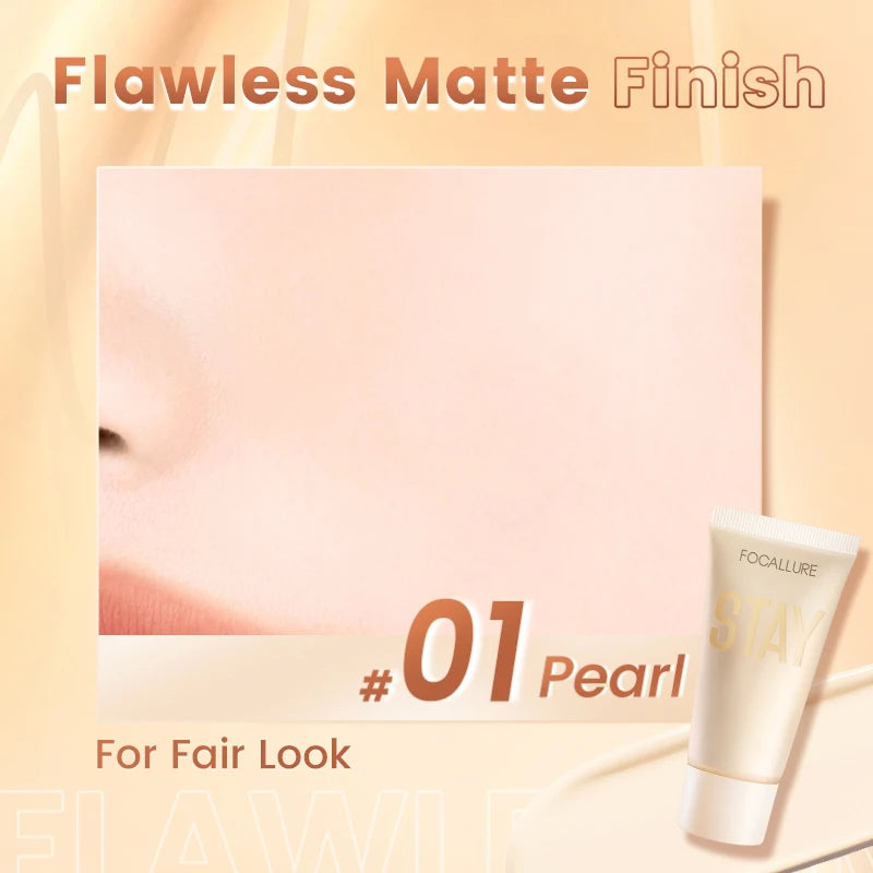 FOCALLURE Pore-Blurring Matte Foundation Cream