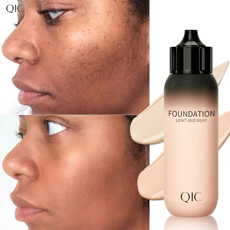 Liquid Foundation Cream Waterproof Oil-control Cover Acne Base Cream