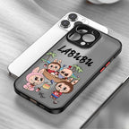 Cartoon Labubu Phone Case for iPhone