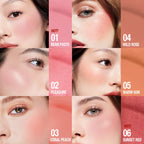 O.TWO.O Liquid Blush Face Blusher Moisturizing Long Lasting