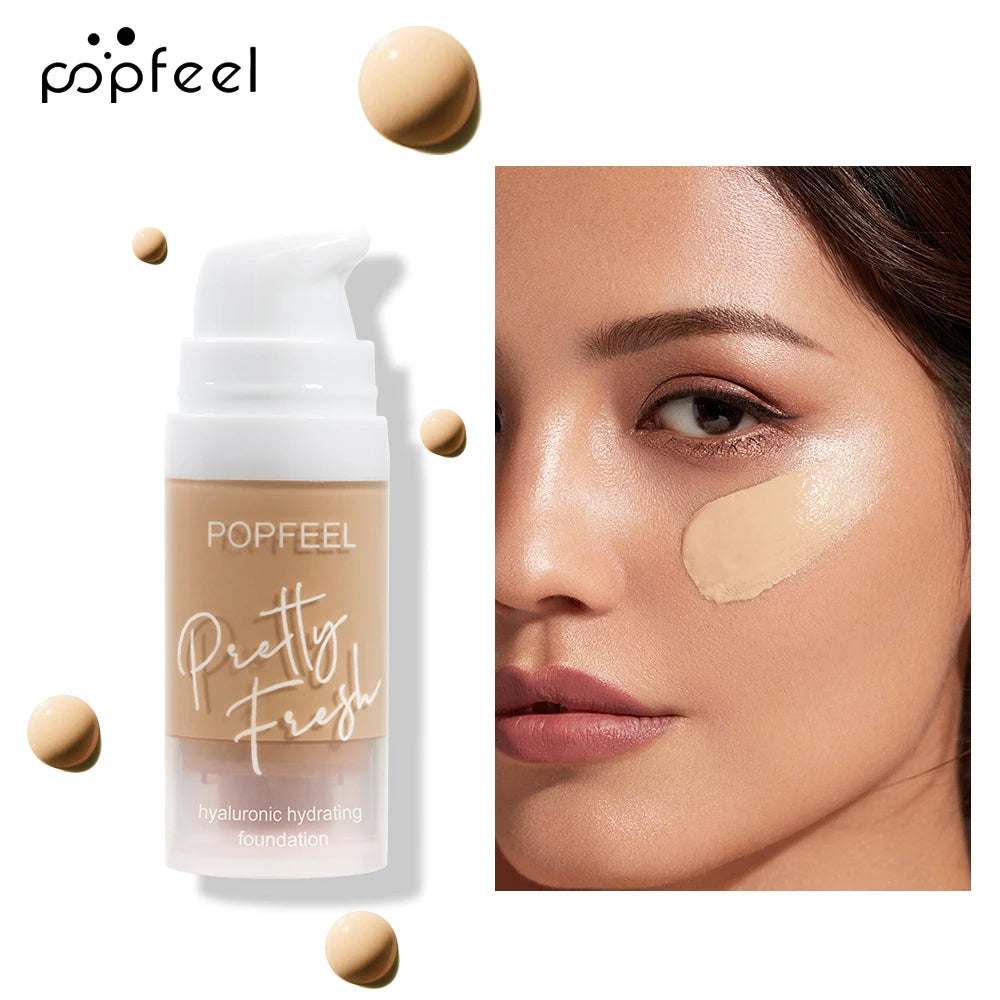 POPFEEL Liquid Long-Wearing Moisturizing Foundation Concealer